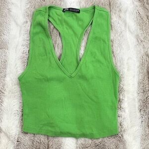 Zara Green Tank Top